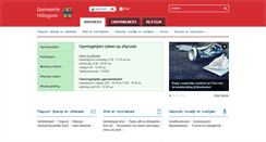 Desktop Screenshot of hillegom.nl